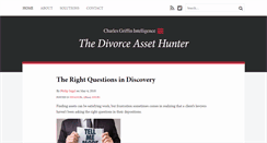 Desktop Screenshot of divorceassethunter.com